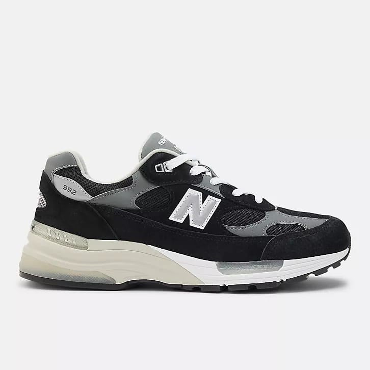 New Balance 992 Core Black With Grey 006 And White