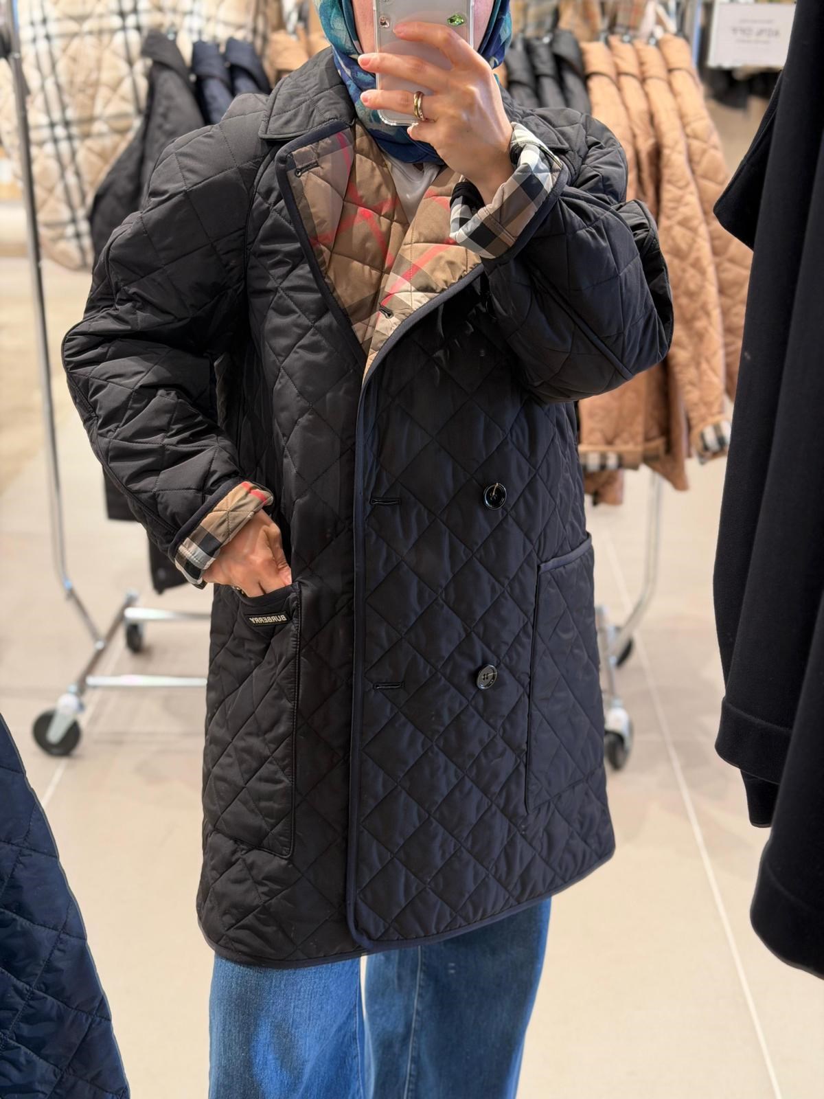 Burberry Uzun Quilted Mont