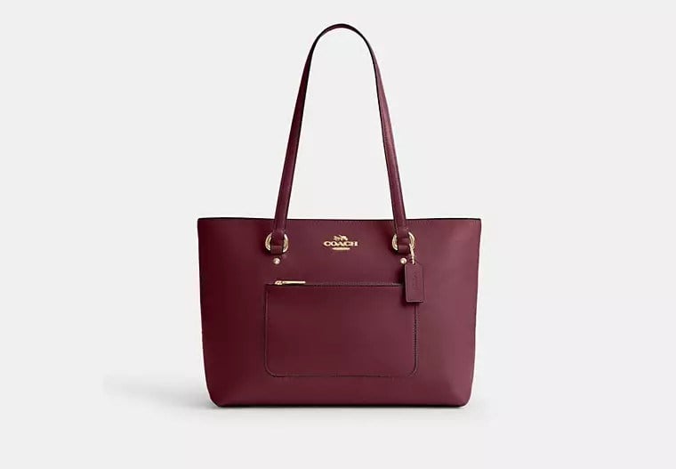 Coach Station Dark Cherry Çanta