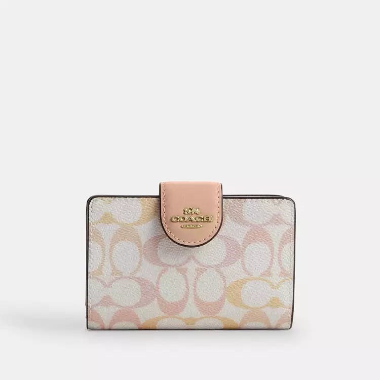 Coach Medium Corner Zip Cüzdan