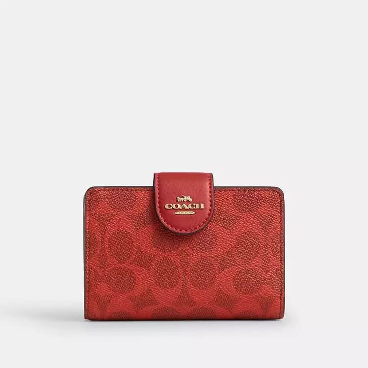 Coach Medium Corner Zip Cüzdan