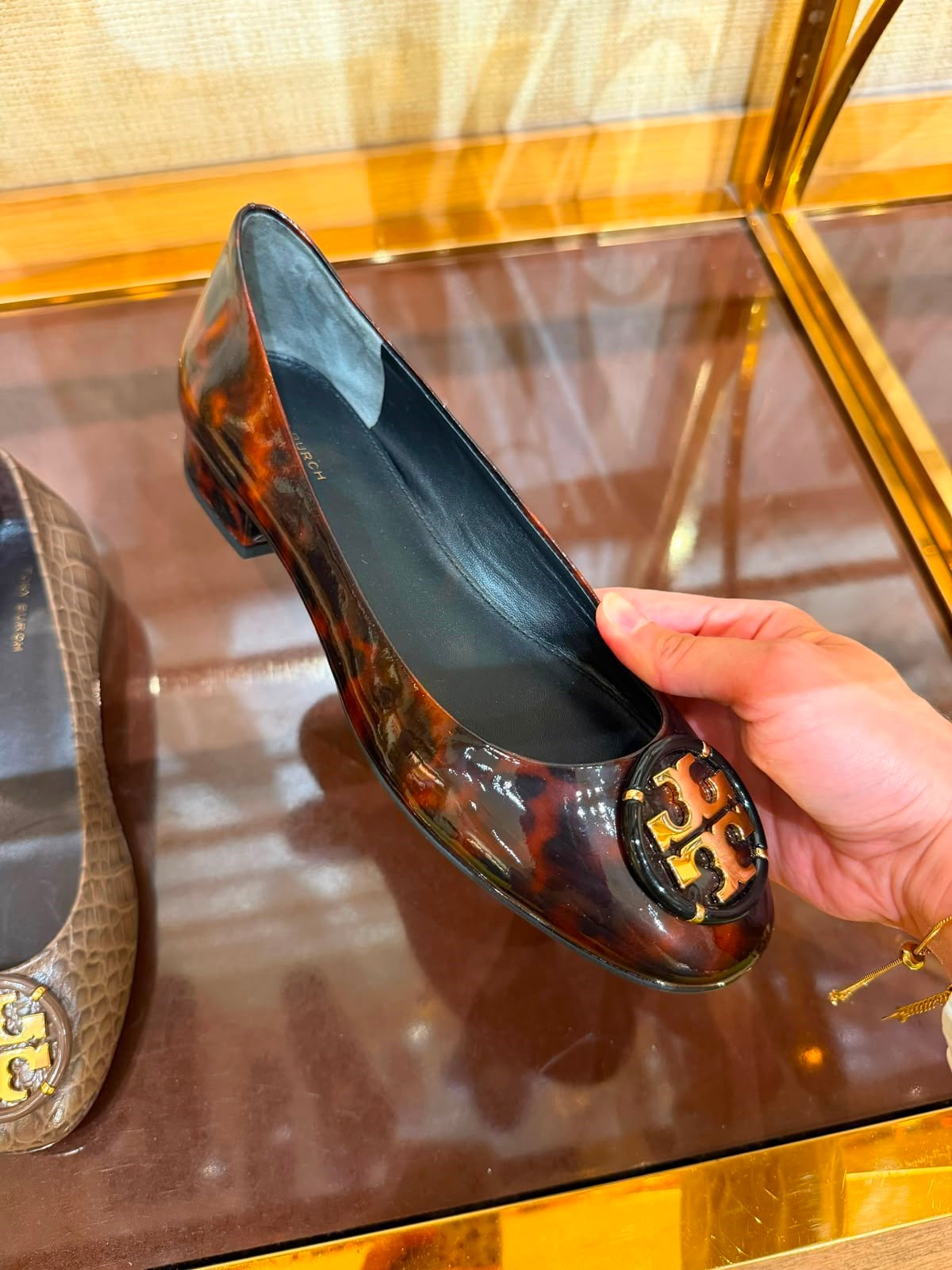 Tory Burch Mini Topuklu Ayakkabı