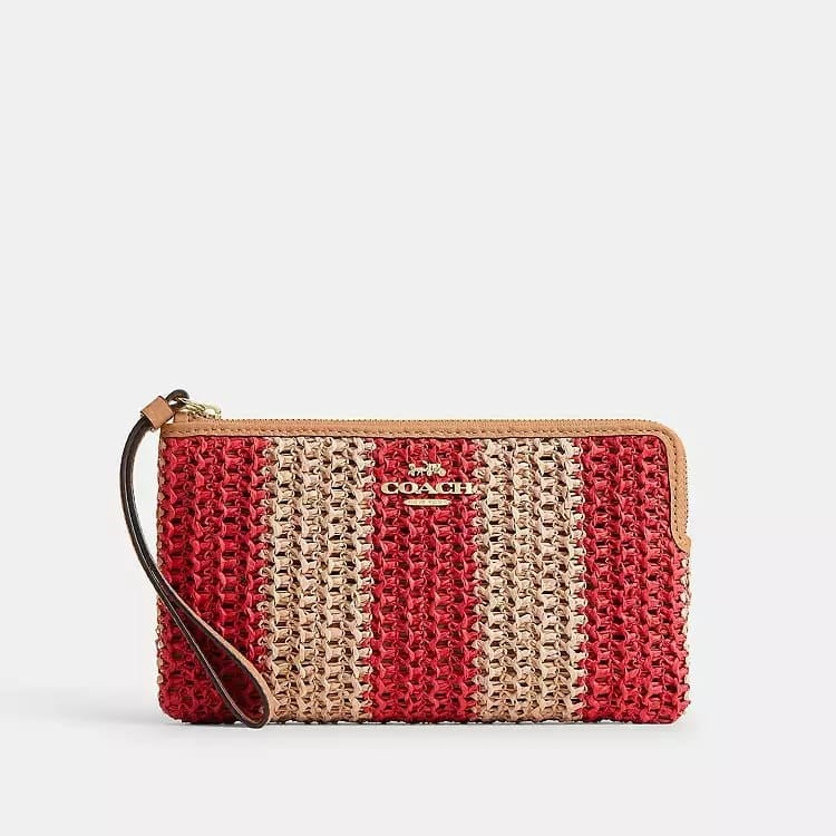 Coach Large Corner Zip Cüzdan