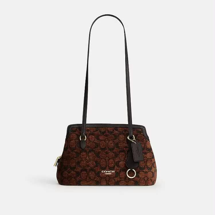 Coach Elise Gold/Truffle Çanta