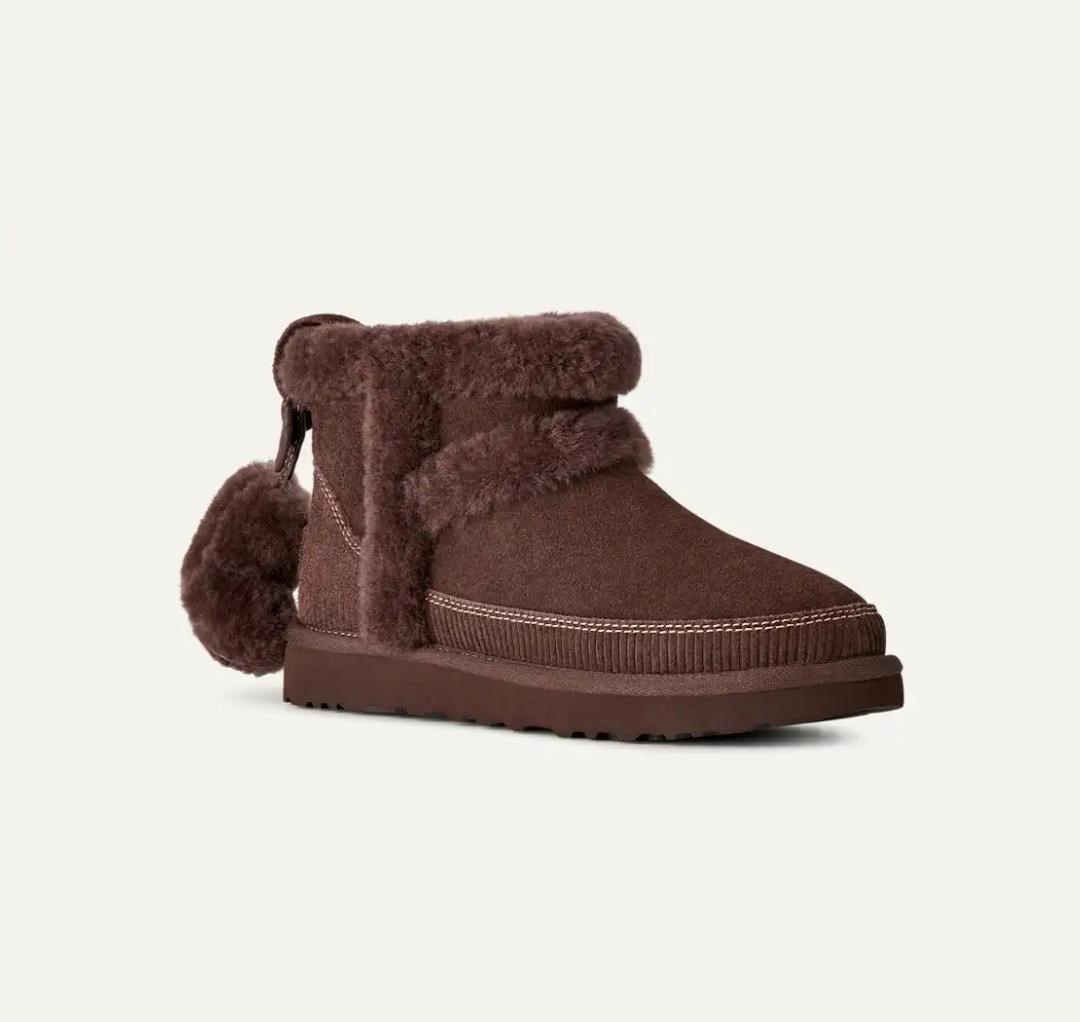 UGG Classic Mini Heritage Burnt Cedar Bot