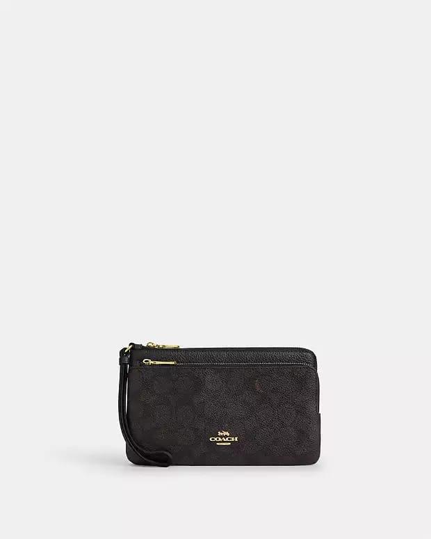 Coach Double Zip Cüzdan