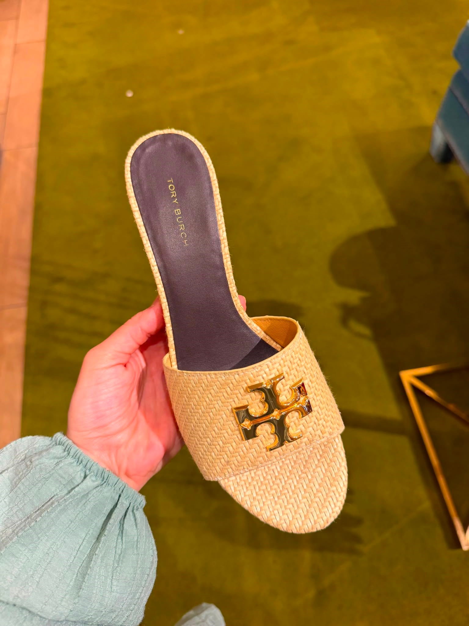 Tory Burch Dolgu Topuk Terlik