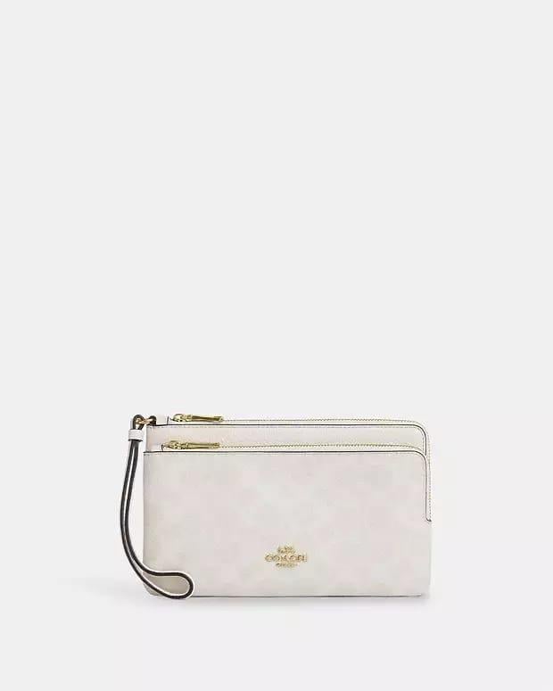 Coach Double Zip Cüzdan