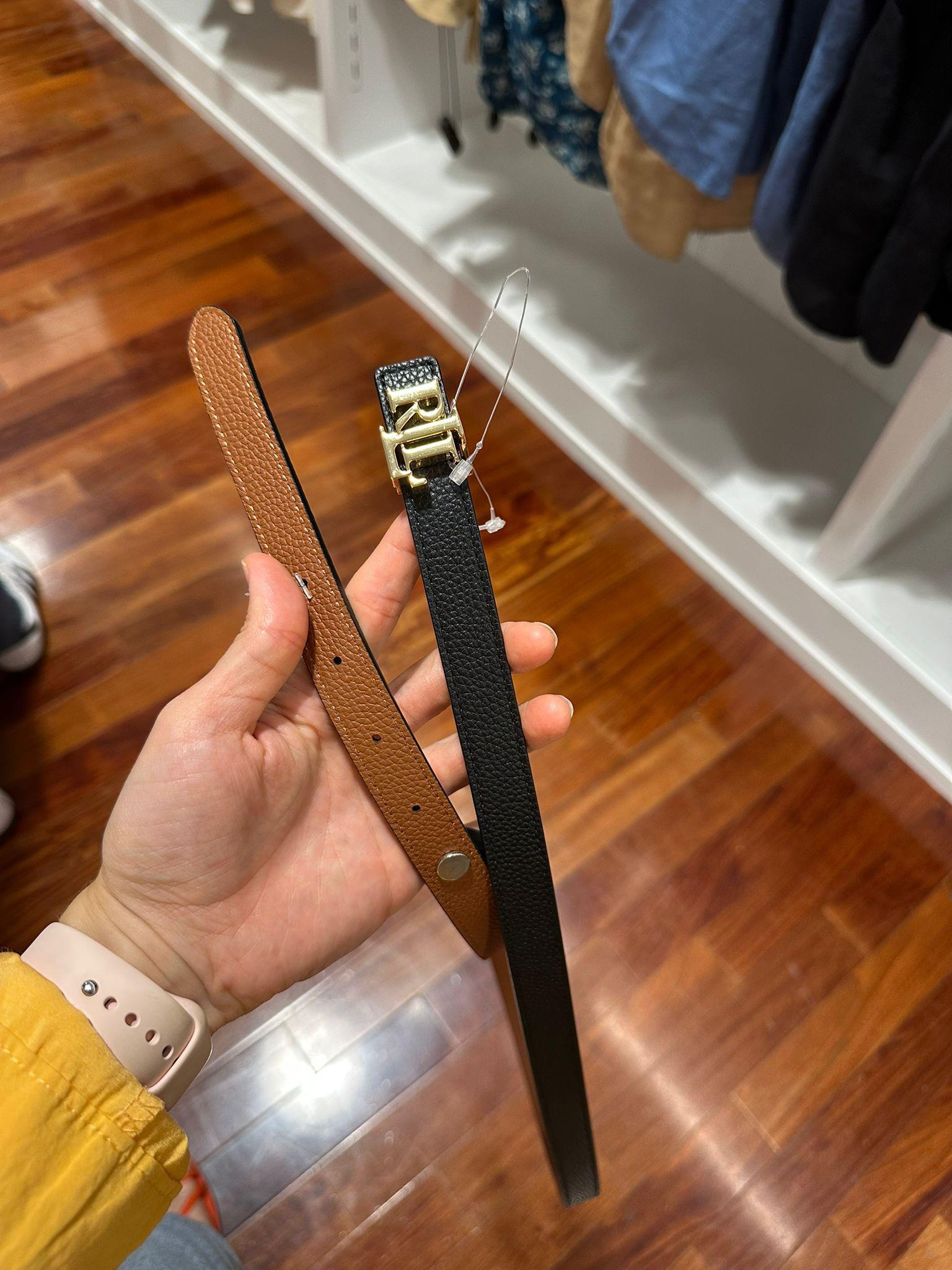 Ralph Lauren Çift Yönlü Kemer
