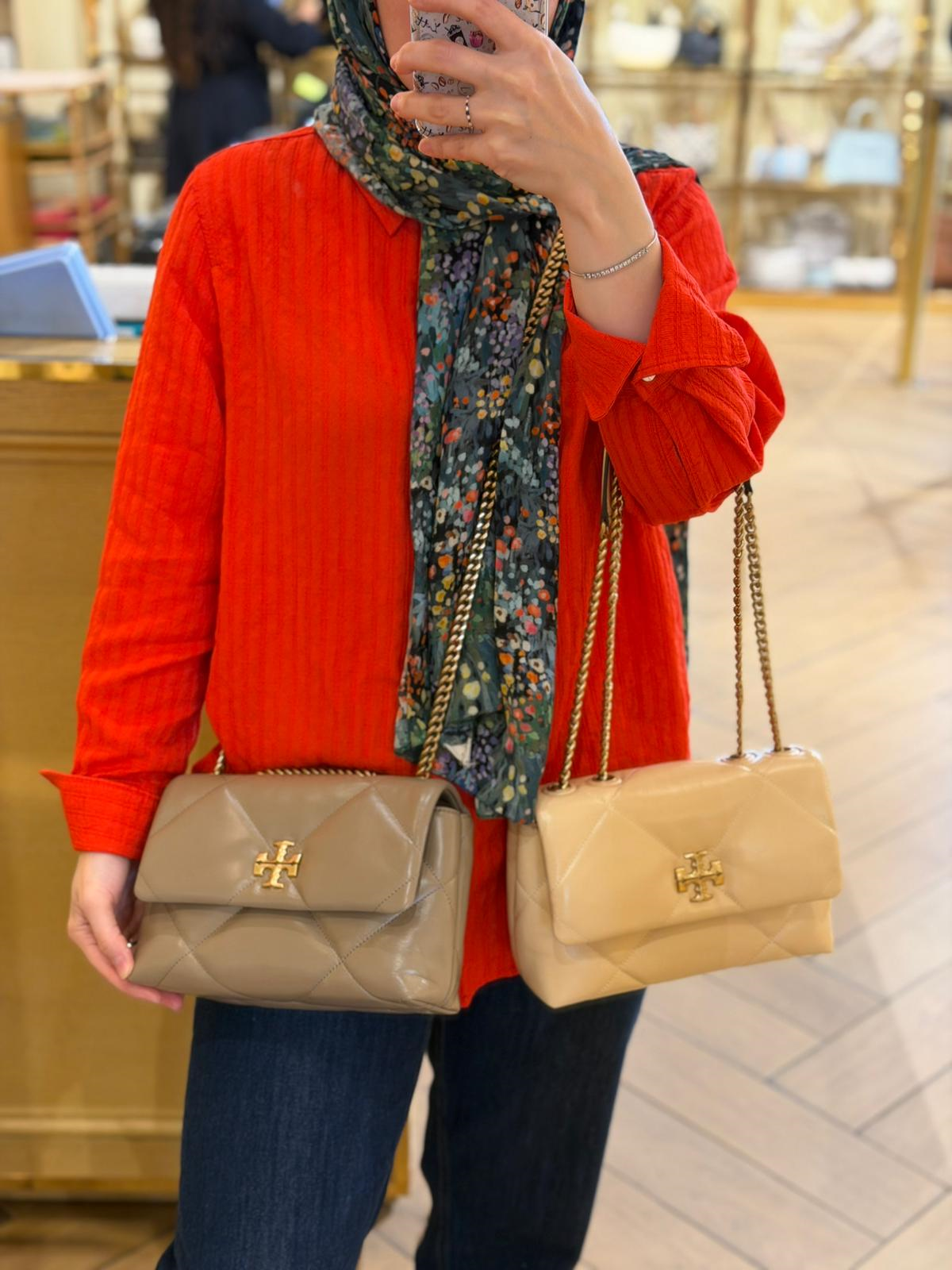Tory Burch Kira Diamond Quit Small Çanta