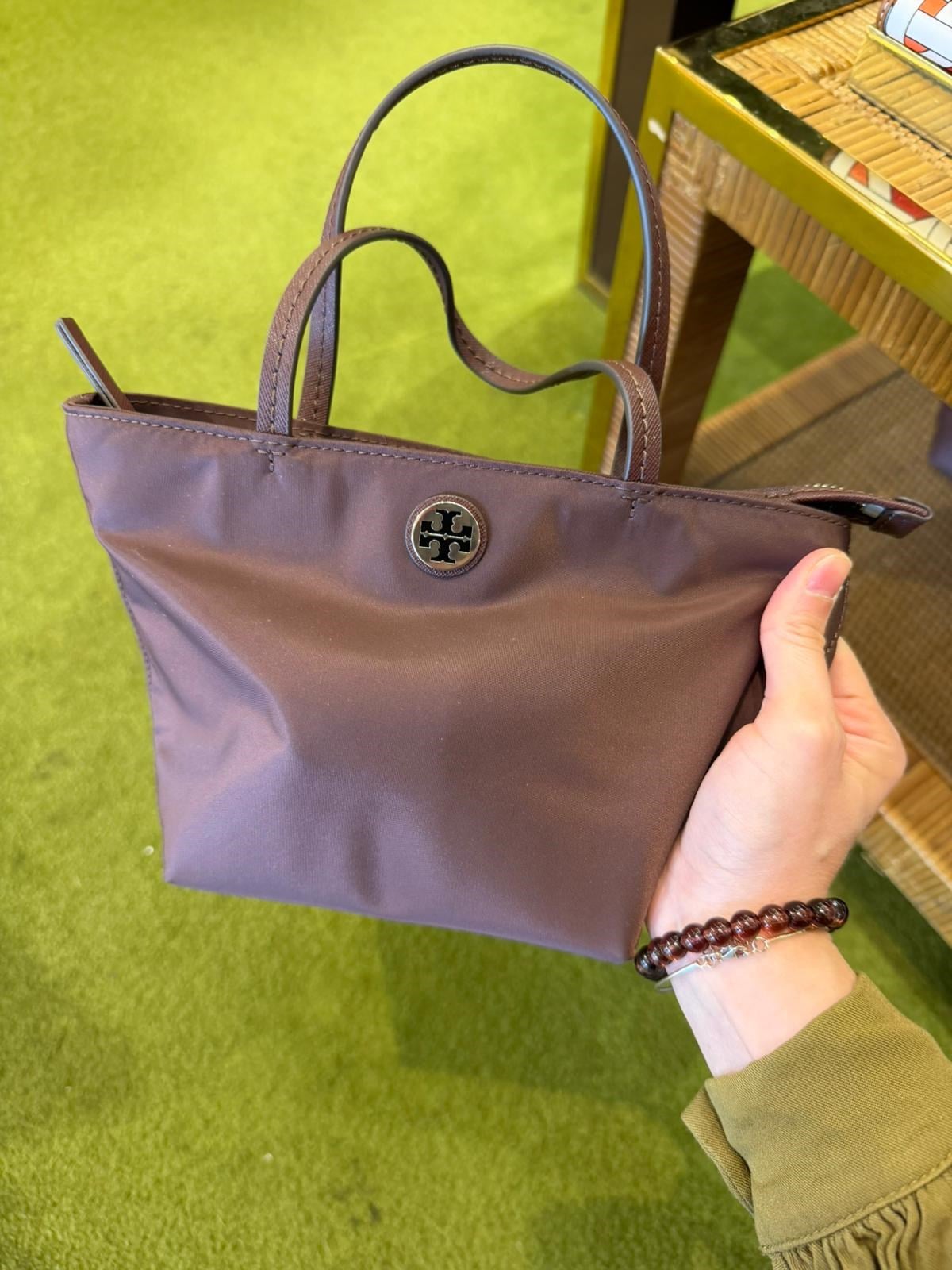Tory Burch Paraşüt Kumaş Çanta