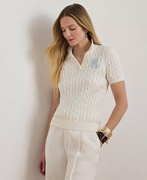 Ralph Lauren Kısa Kol Kazak