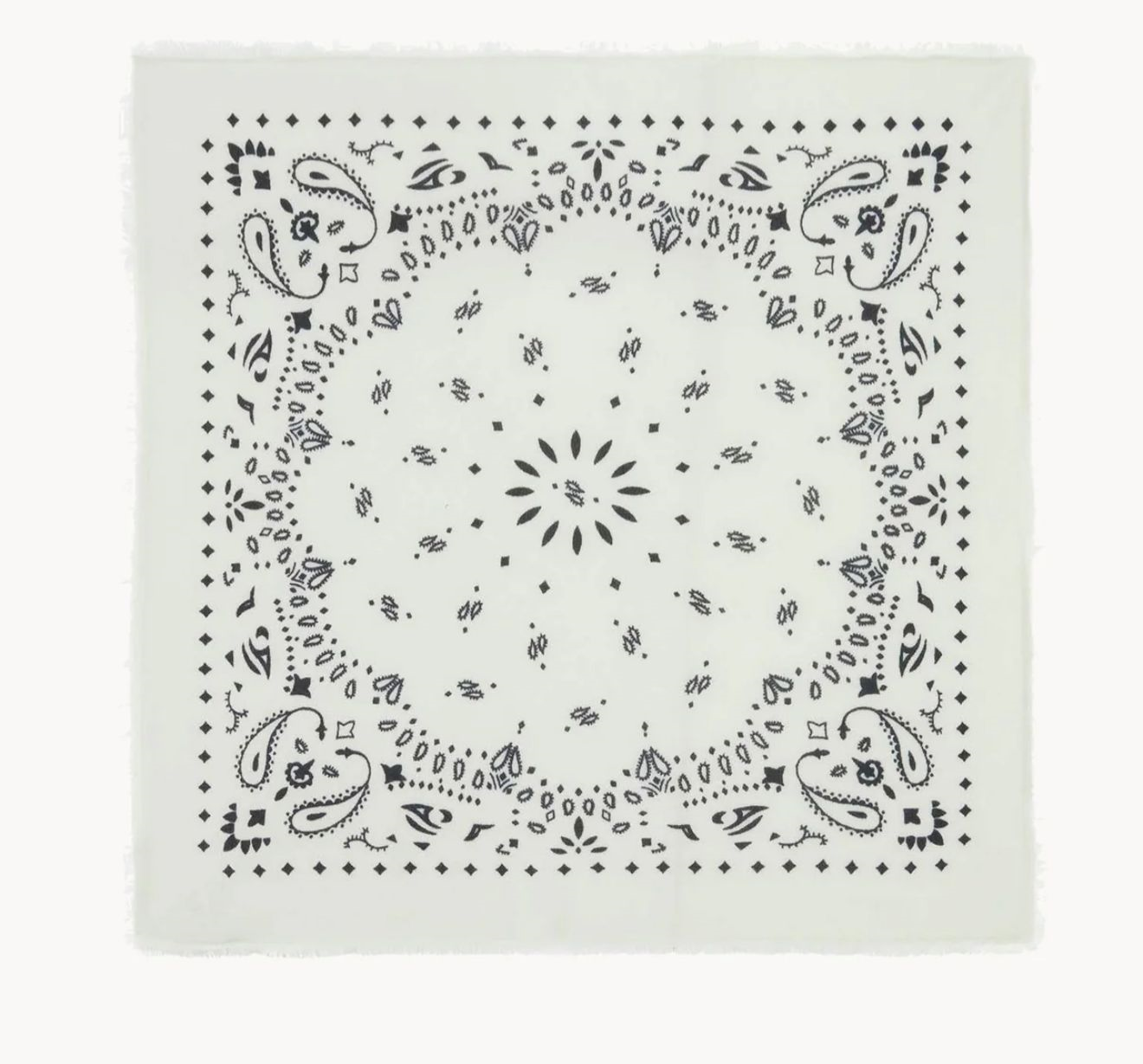 KUJTEN Bandana Large White