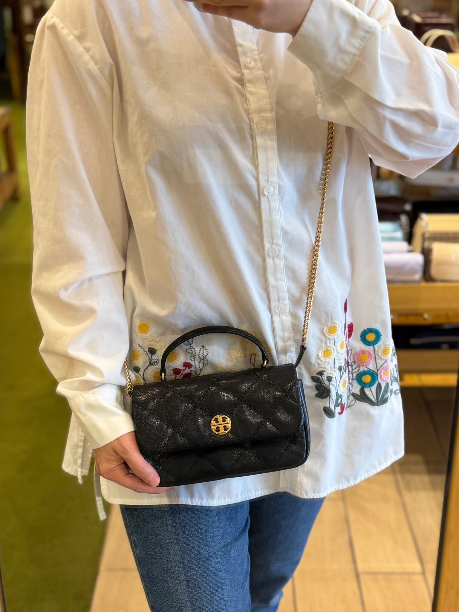 Tory Burch Willa Top Handle Mini Çanta
