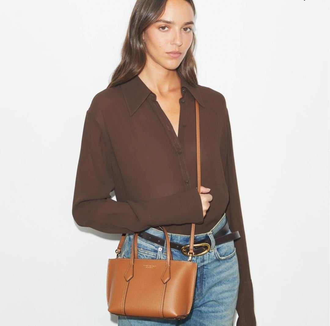 Tory Burch Perry Mini Tote Çanta