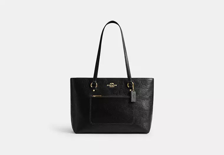Coach Station Gold/Black Çanta