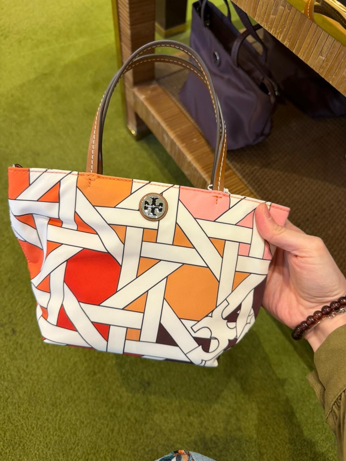 Tory Burch Paraşüt Kumaş Çanta