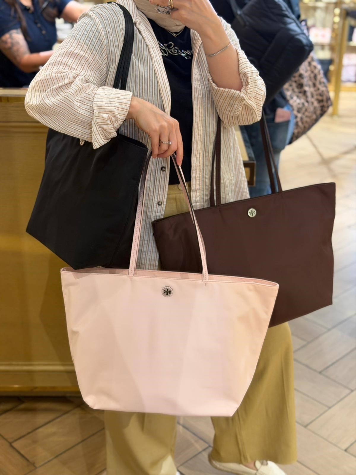 Tory Burch Paraşüt Kumaş Çanta