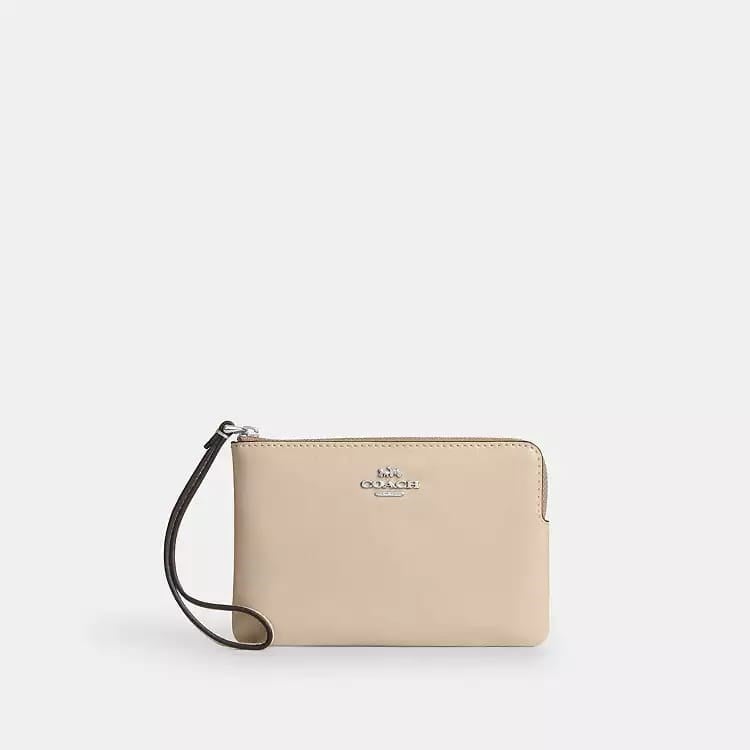 Coach Corner Zip Cüzdan