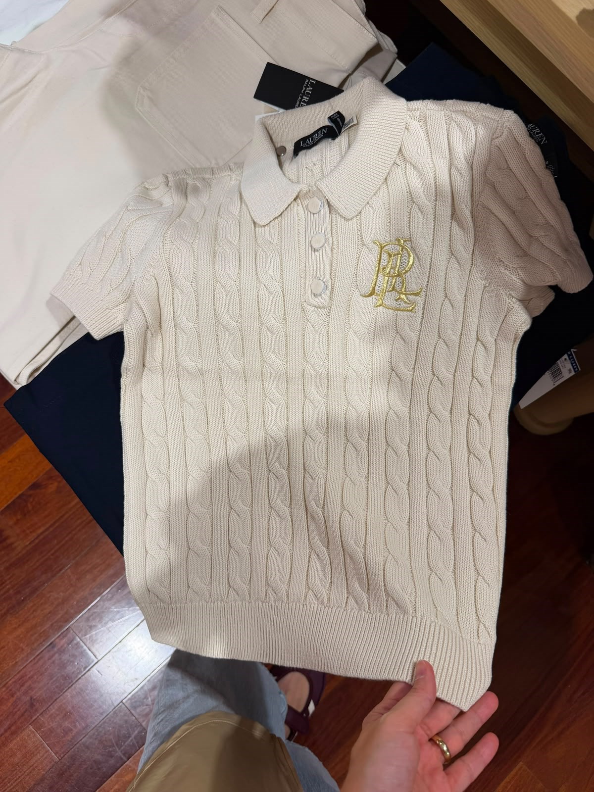 Ralph Lauren Kısa Kol  Kazak
