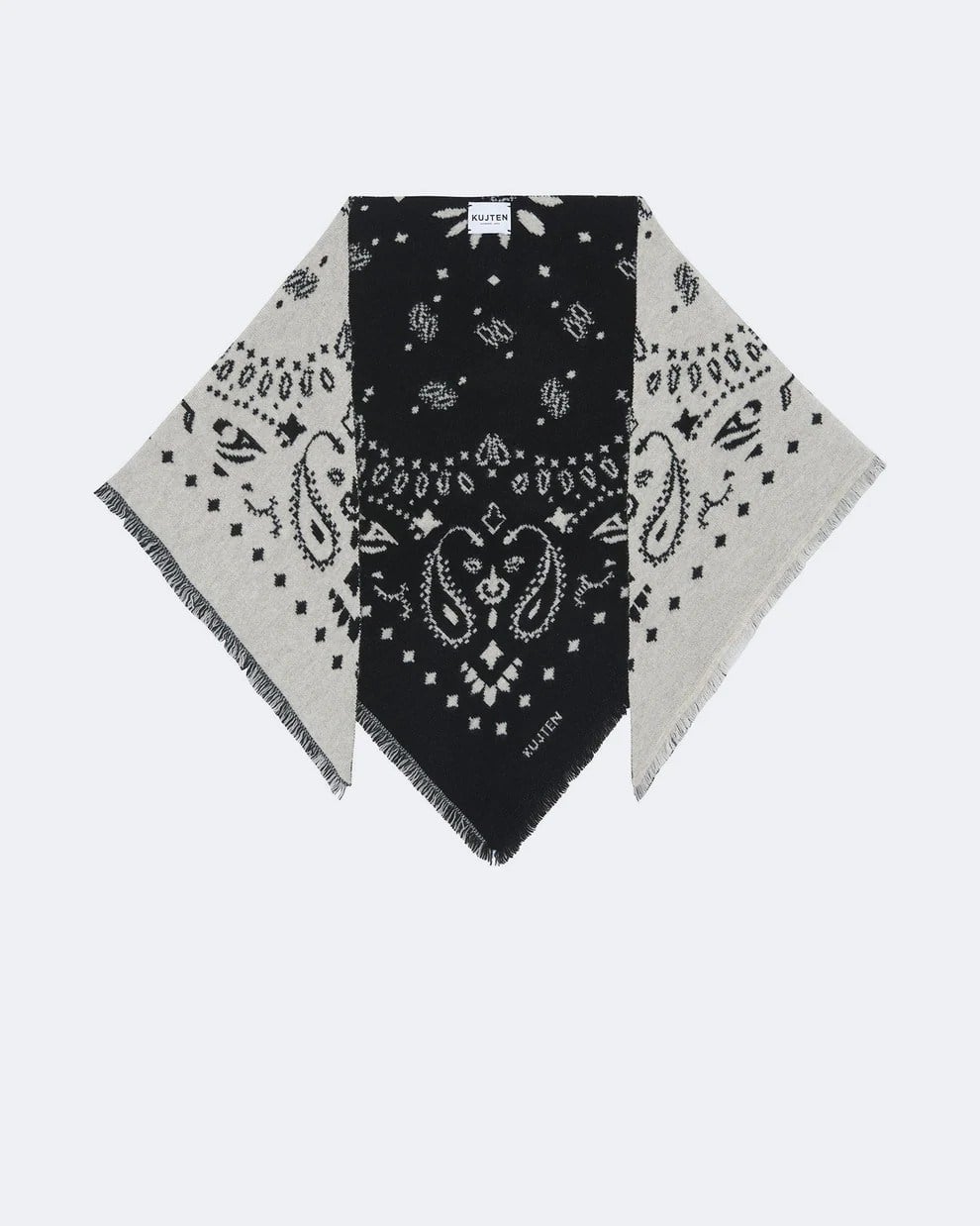 KUJTEN Stole Tafi Oat White