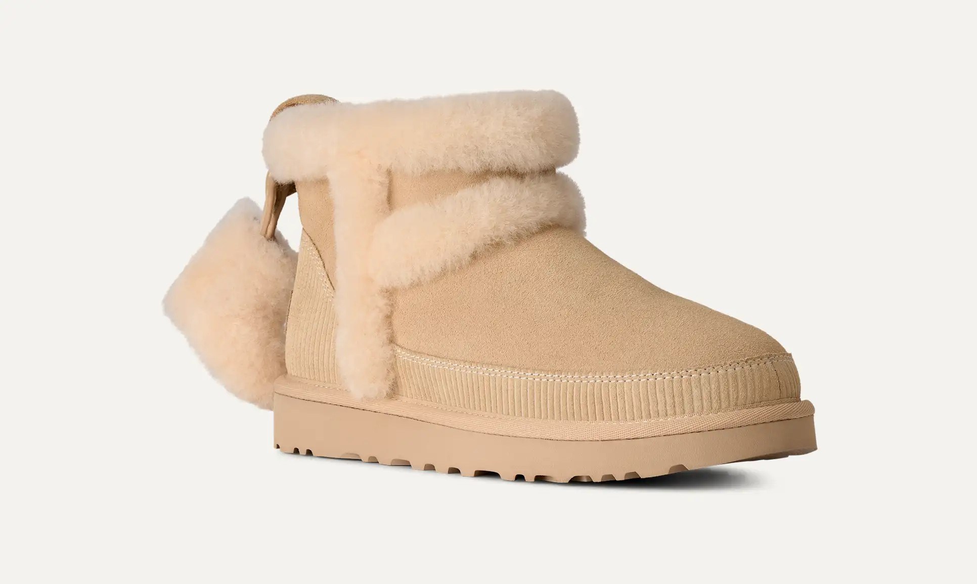 UGG Classic Mini Heritage Sand Castle Bot