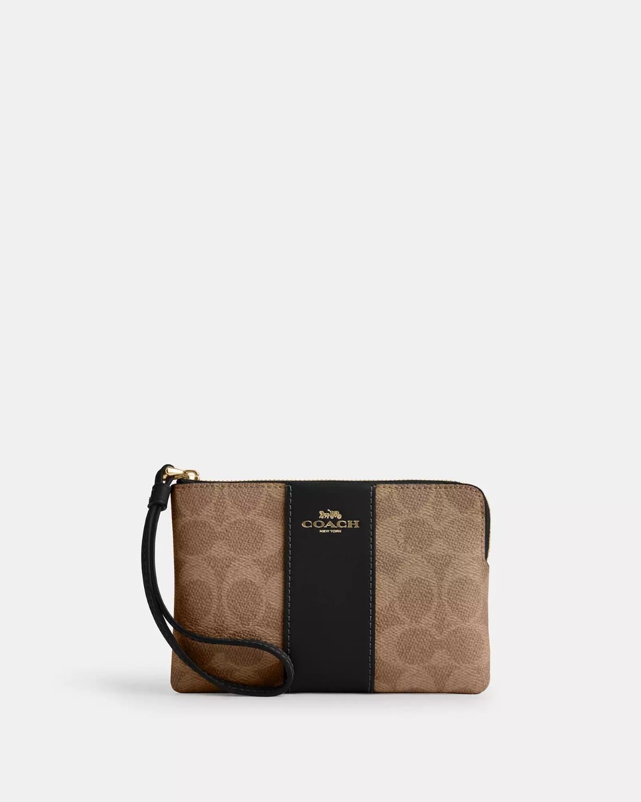 Coach Corner Zip Cüzdan