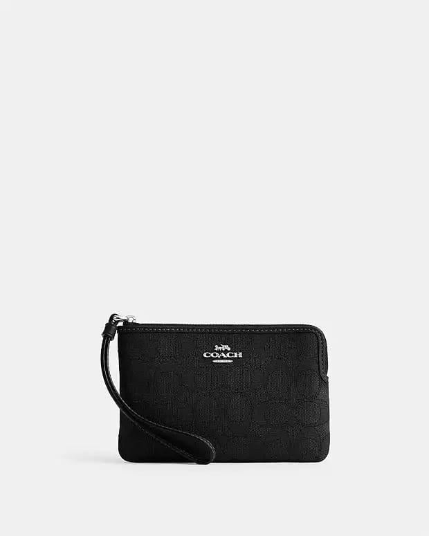 Coach Corner Zip Cüzdan