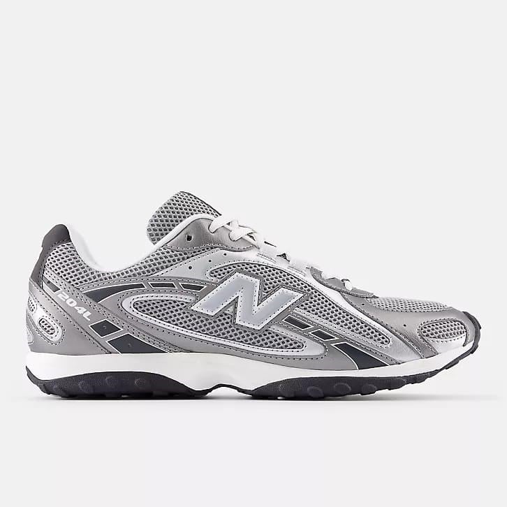New Balance 204L Dark Silver Metallic With Slate Grey Sneakers
