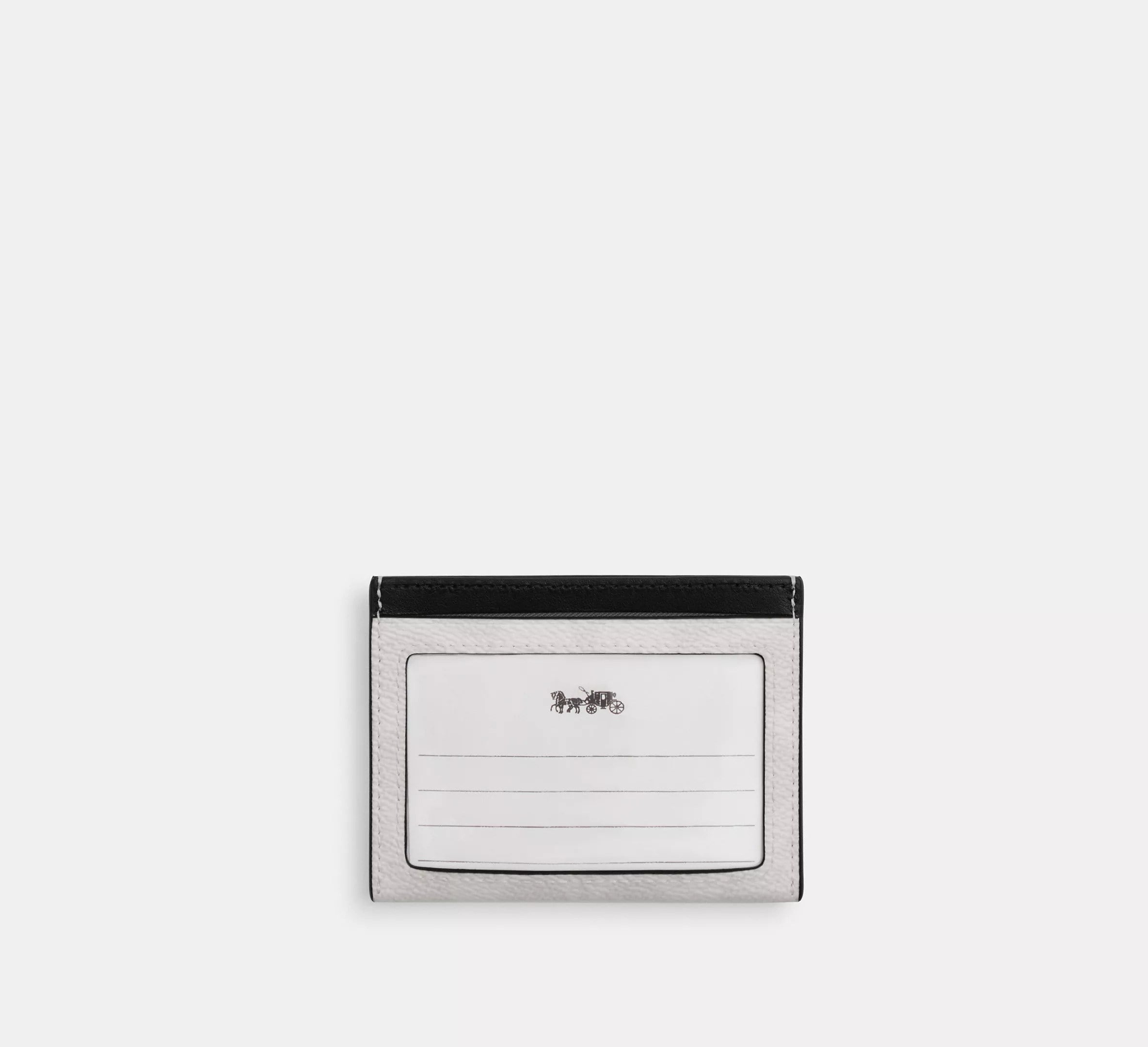 Coach Slim Kartlık -Chalk & Black