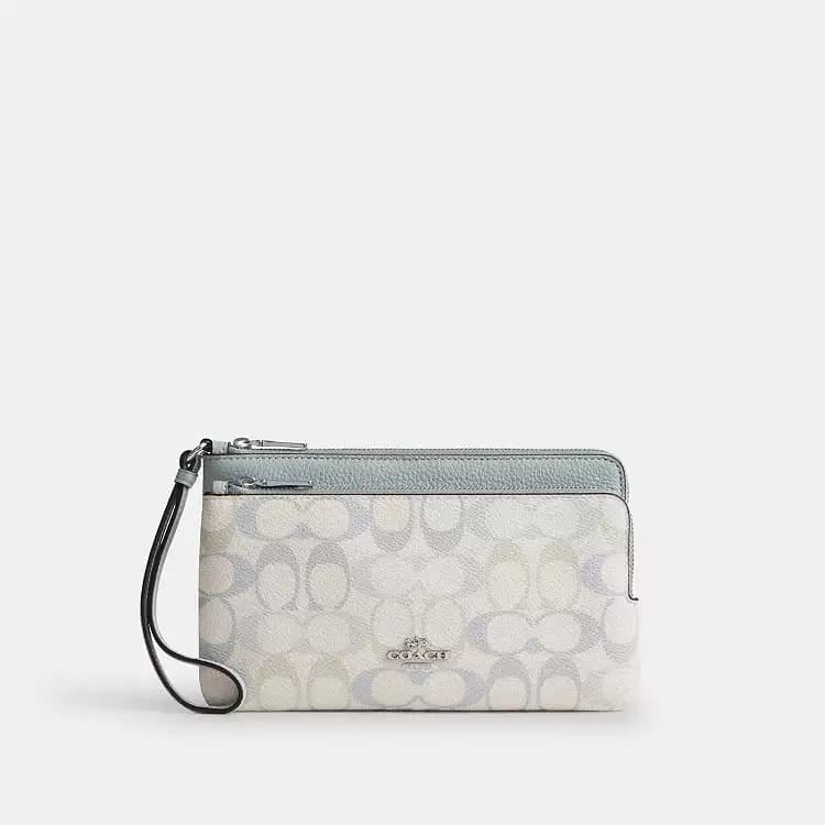 Coach Double Zip Cüzdan