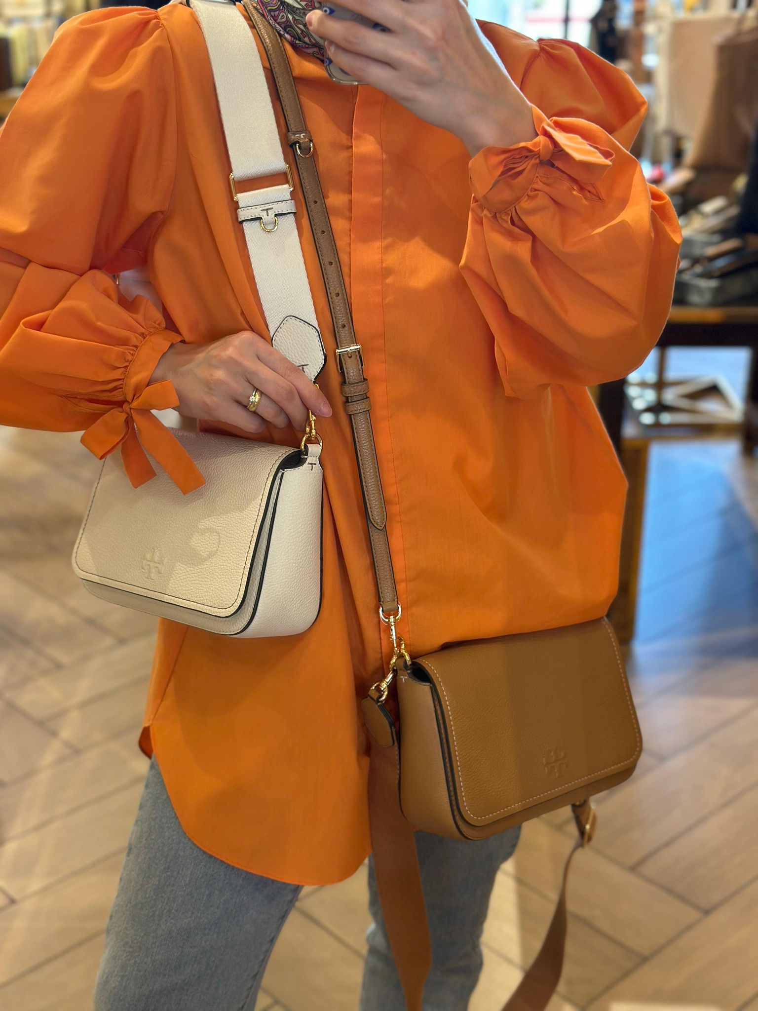 Tory Burch Çift Askılı Çanta