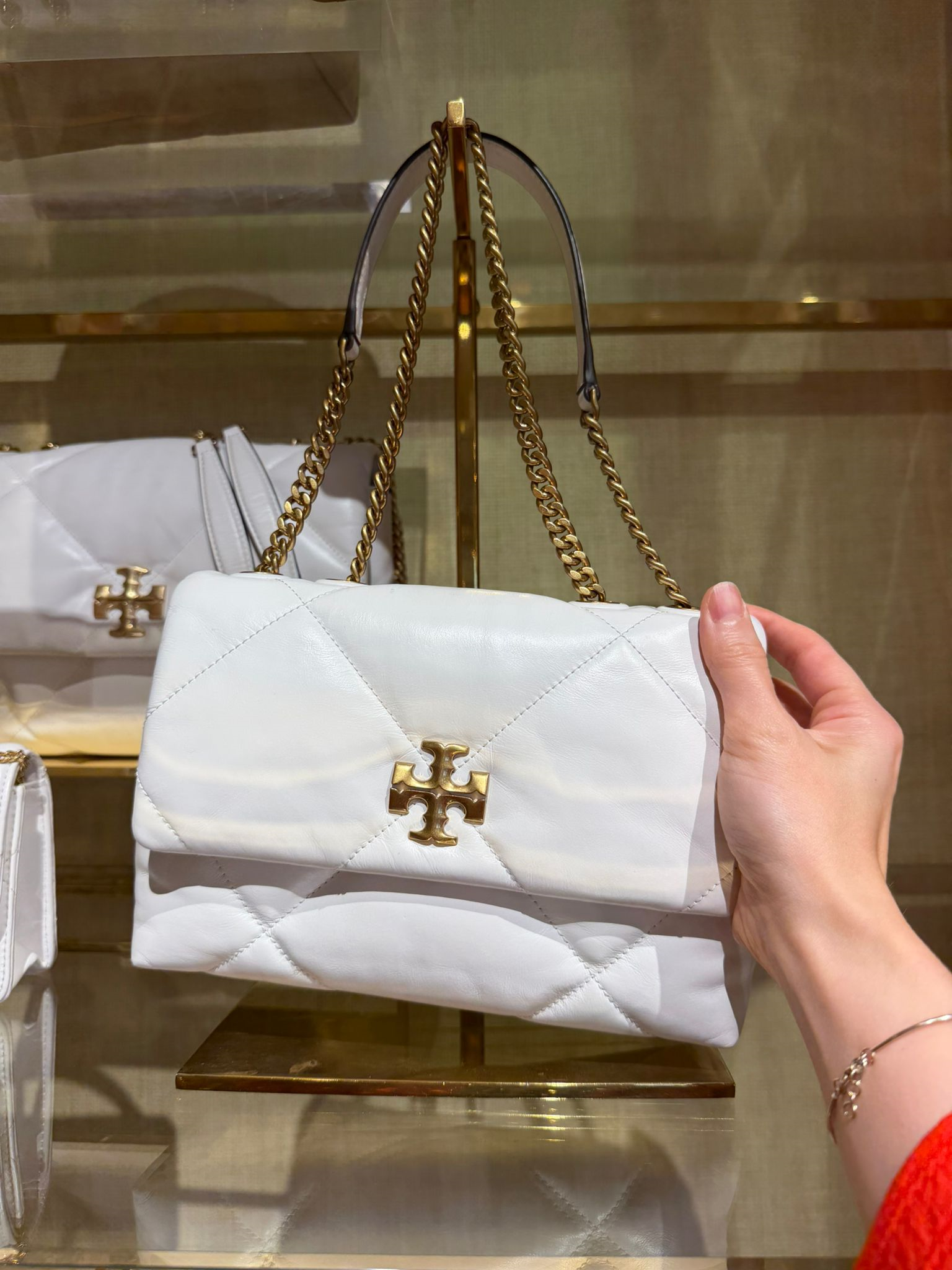 Tory Burch Kira Diamond Quit Small Çanta