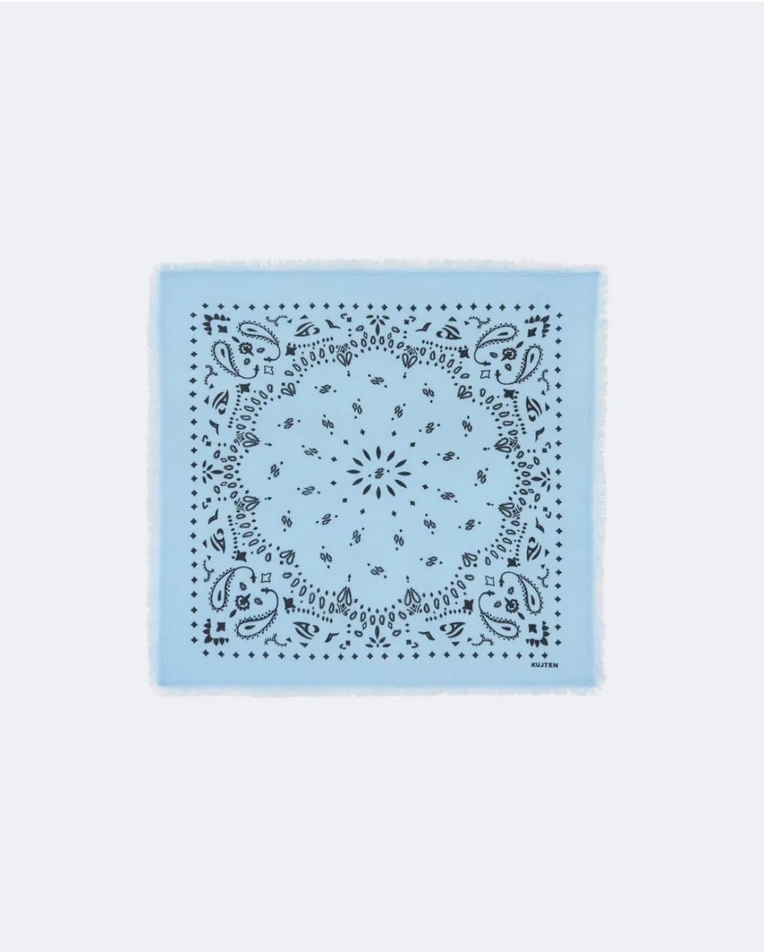 KUJTEN Small Bandana Hachi Zephyr Blue