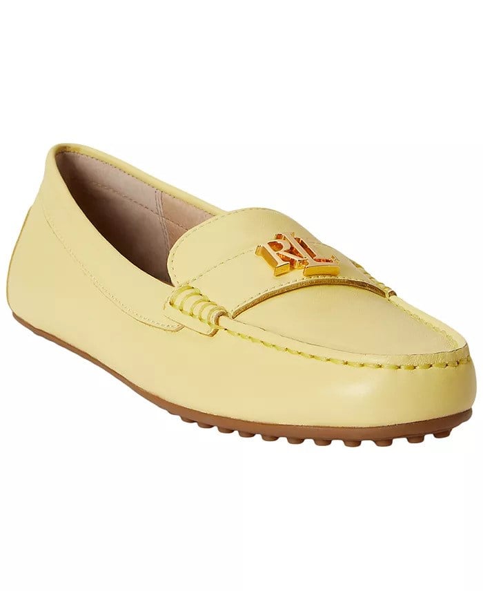 Ralph Lauren Yuvarlak Burunlu Loafers Ayakkabı