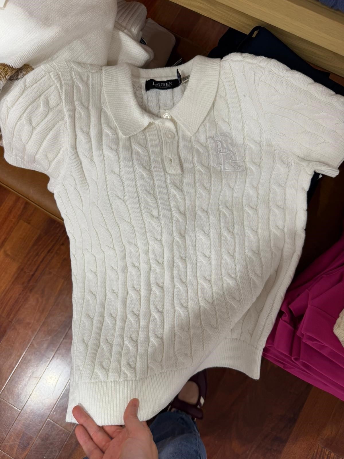 Ralph Lauren Kısa Kol Kazak