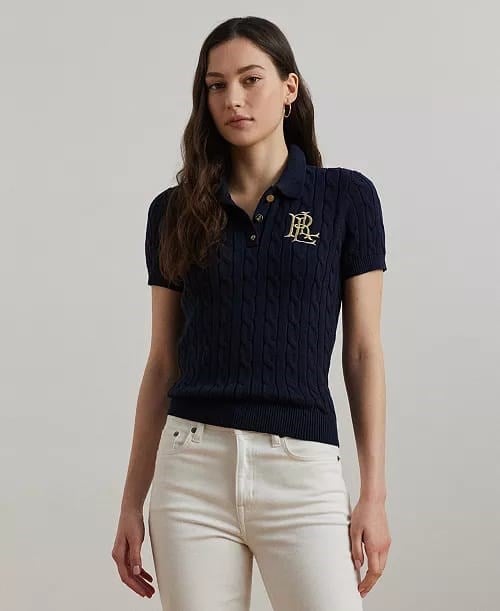 Ralph Lauren Kısa Kol Kazak