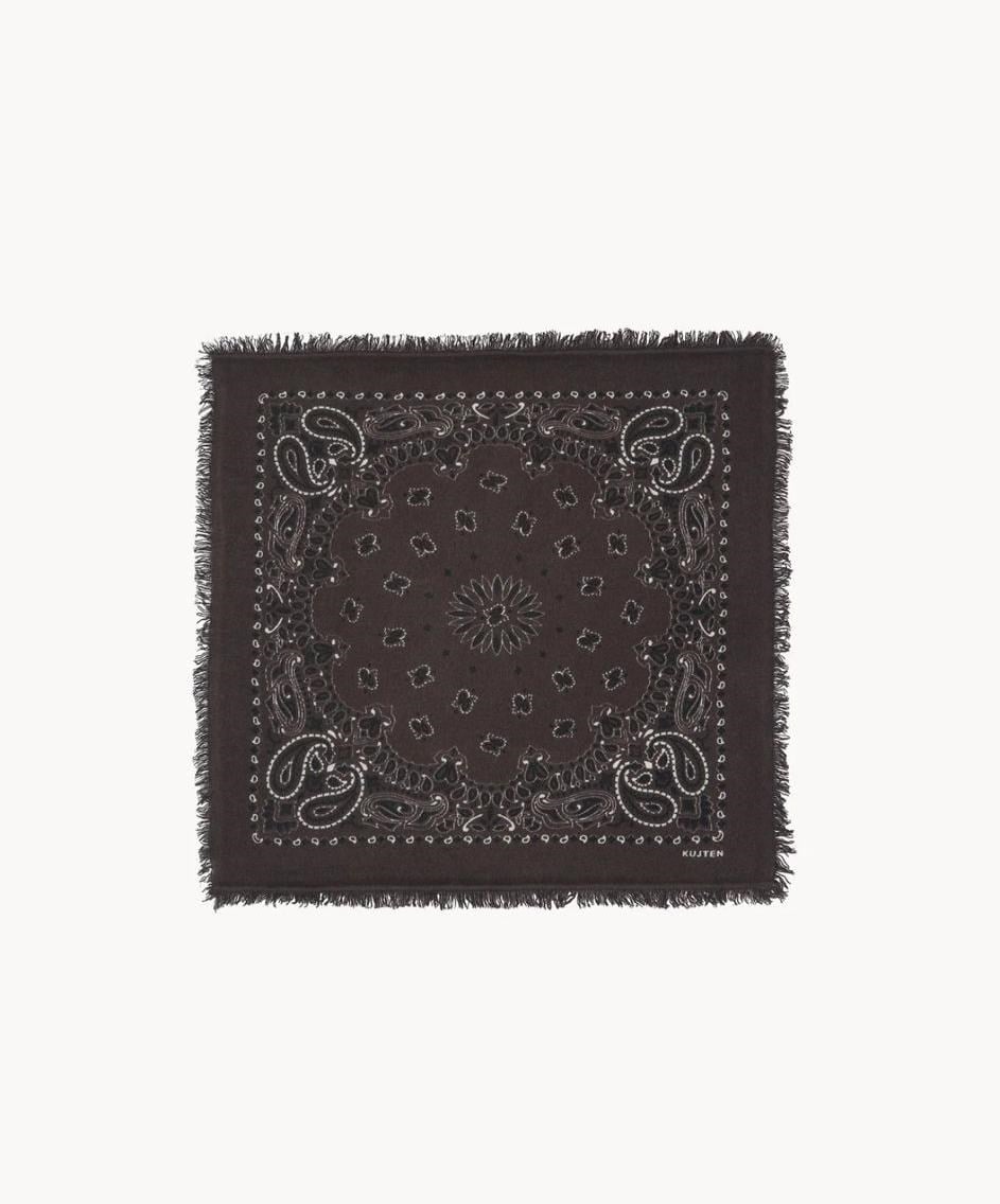 KUJTEN Small Bandana Hachi Brown