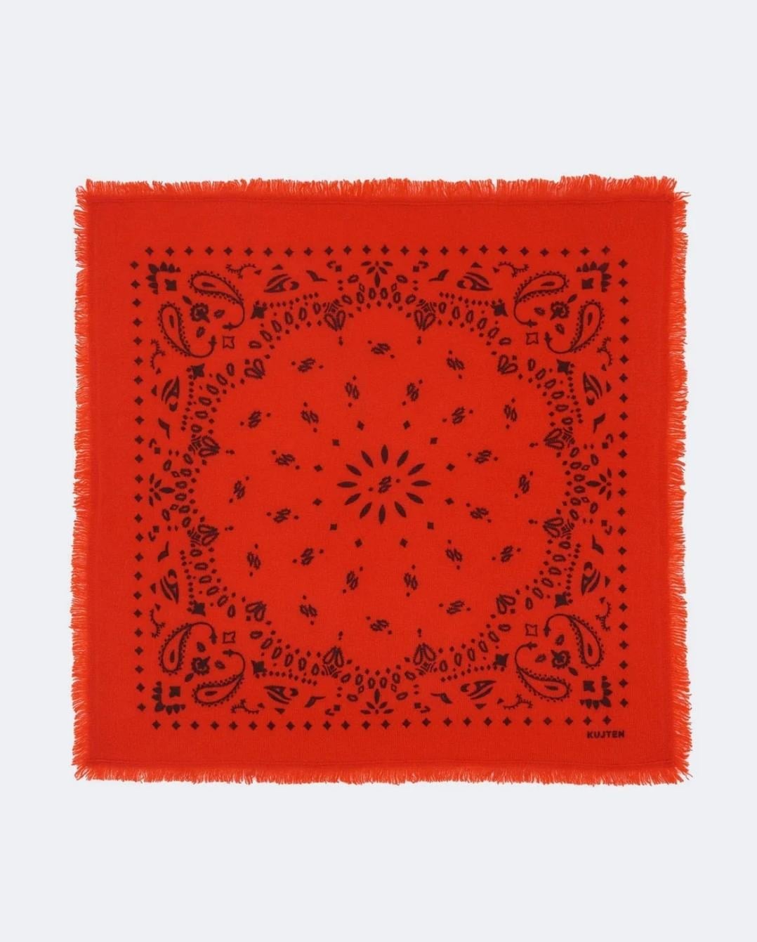 KUJTEN Bandana Large Pop Coral