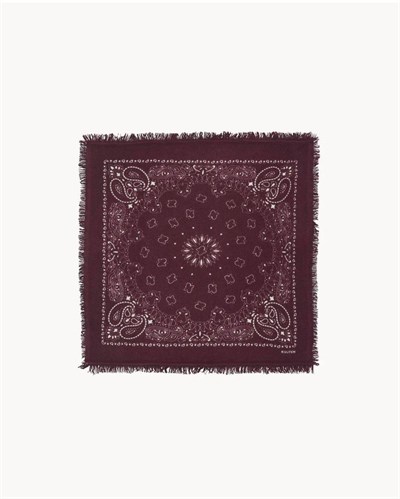 KUJTEN Small Bandana Hachi Burgundy