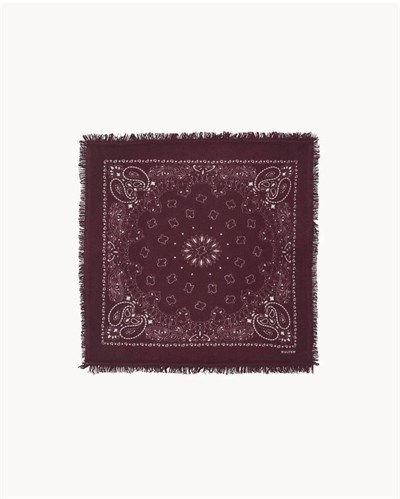 KUJTEN Small Bandana Hachi Burgundy