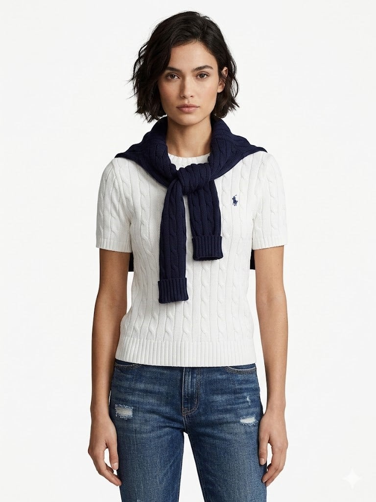 Ralph Lauren Kısa Kol Kazak