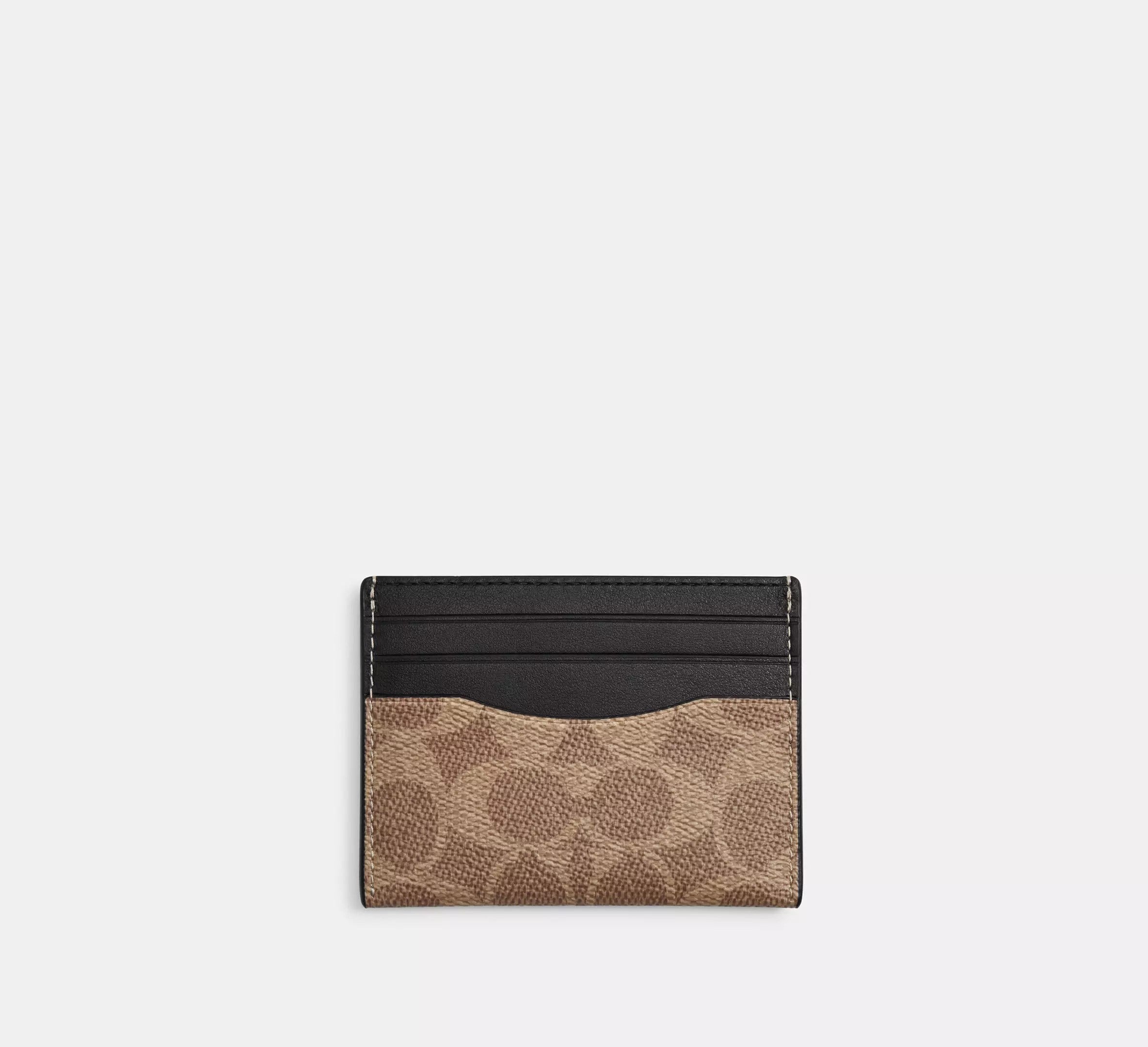 Coach Slim Kartlık - Tan & Black