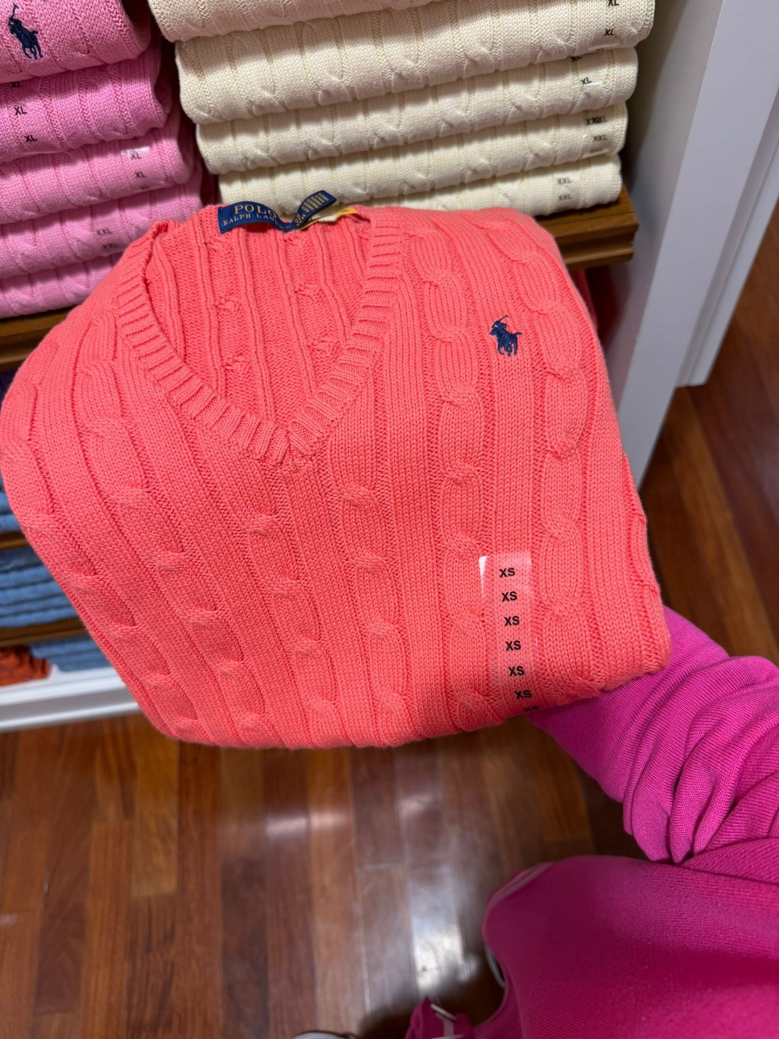 Ralph Lauren V Yaka Uzun Kol Kazak