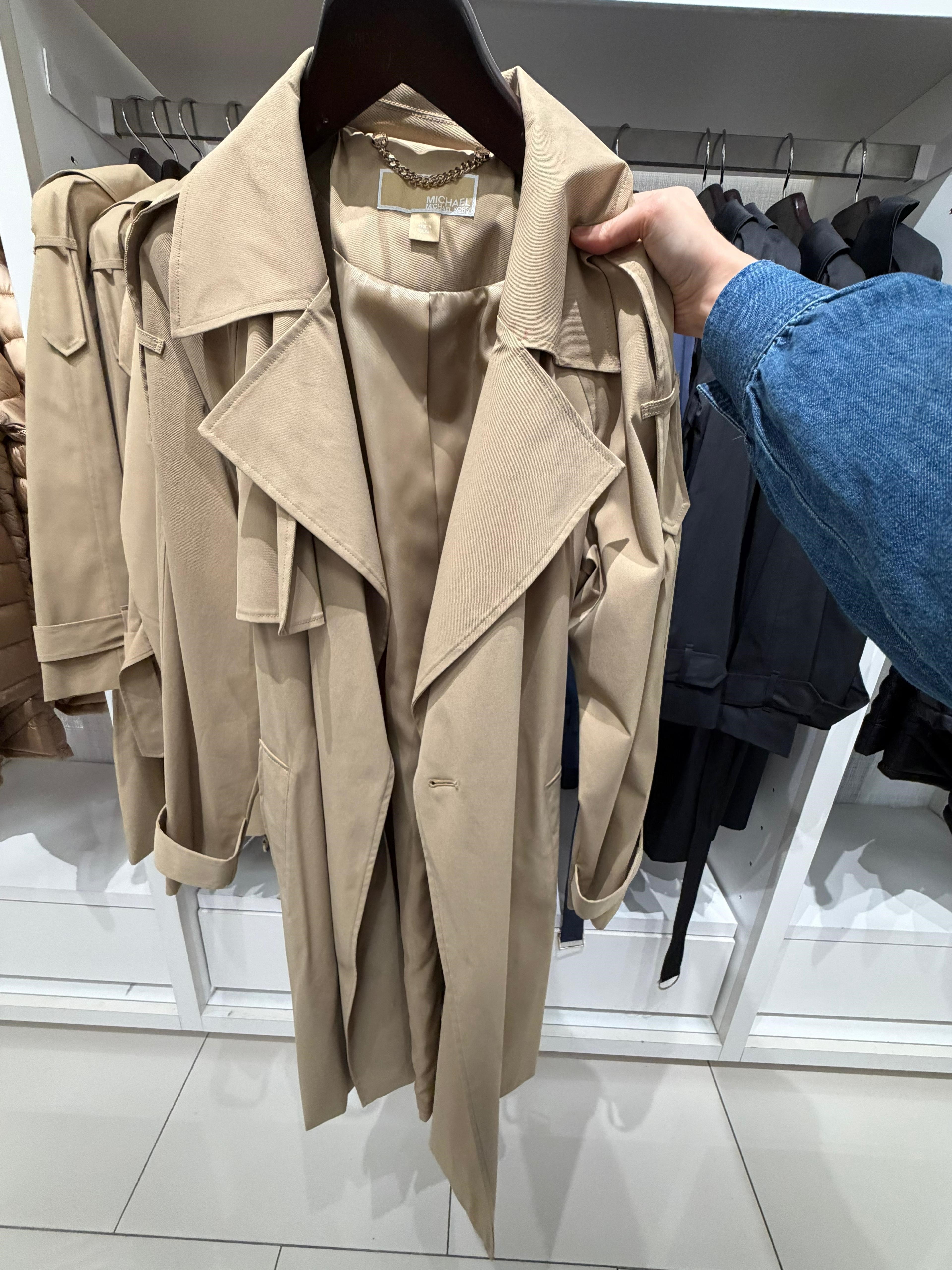 Micheal Kors Trençkot Camel