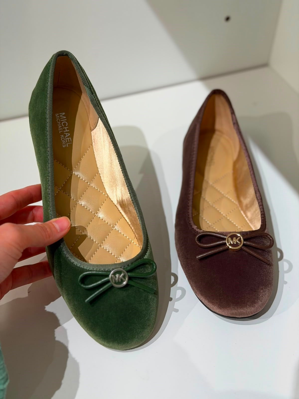 Micheal Kors Kadife Babet