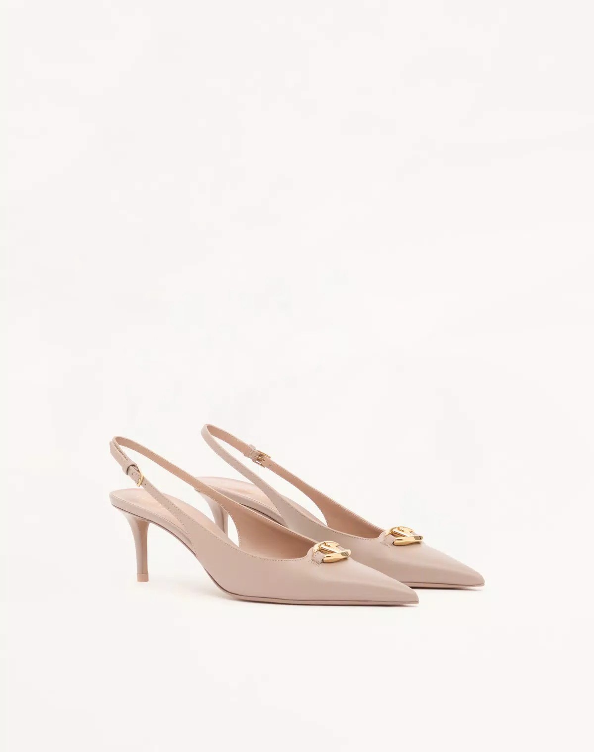 Valentino Vlogo The Bold Edition Slingback Pumps in Calfskin 60mm