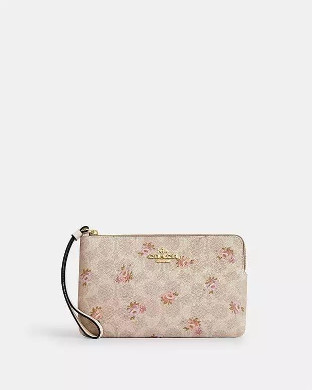 Coach Large Corner Zip Cüzdan
