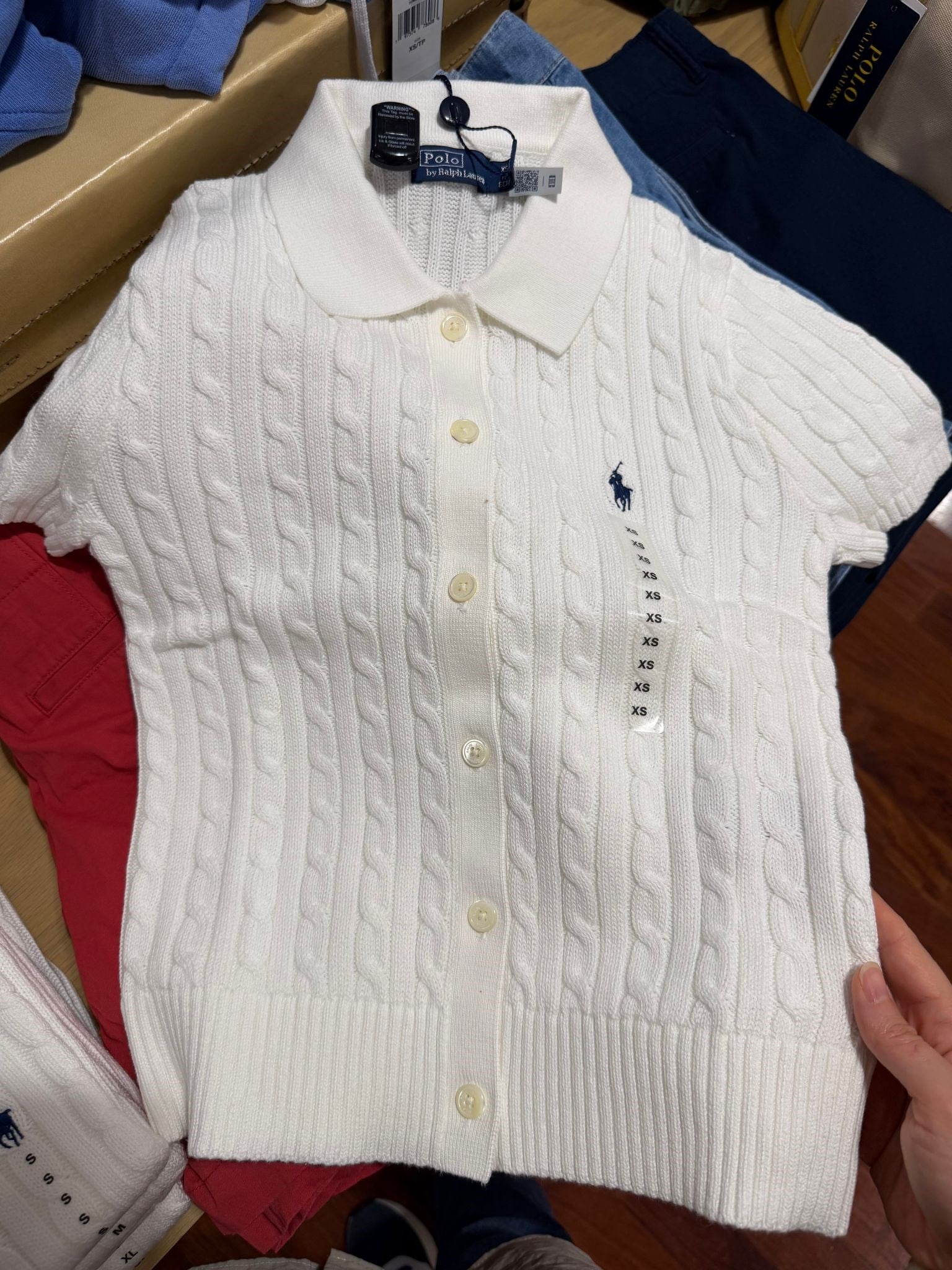 Ralph Lauren Kısa Kol Kazak