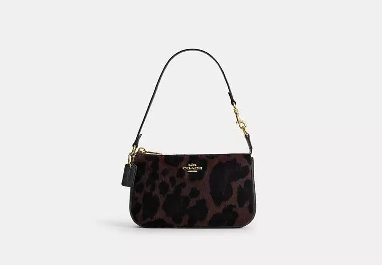 Coach Nolita Dark Leopard Çanta